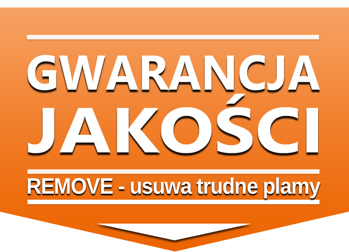 REMOVE - gwarancja jakości